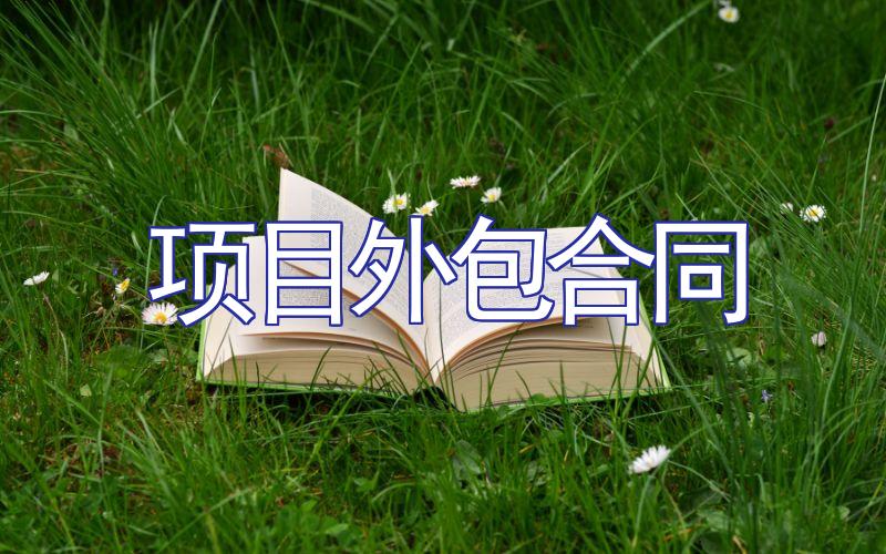 项目外包合同